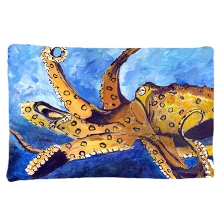 Carolines Treasures Carolines Treasures 8794PILLOWCASE 20.5 x 30 in. Octopus Moisture Wicking Fabric Standard Pillow Case 8794PILLOWCASE
